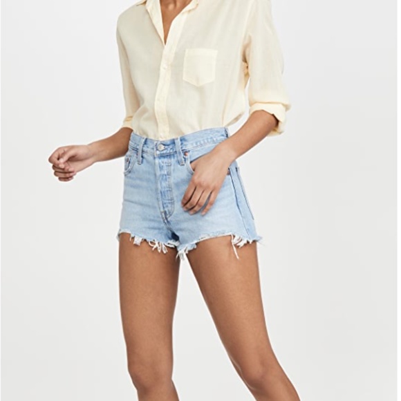 Levi's Pants - LEVI 501 Jean Shorts Light Wash